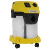 Строительный пылесос Karcher WD 3 P S V-17/4/20 желтый, 1000 Вт, уборка сухая/сбор воды, пылесборник мешок/контейнер, 17 л